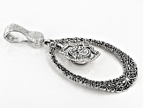 Pre-Owned Mahaleo(R) Ruby Silver Enhancer Pendant 1.53ct