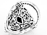 Pre-Owned Mixed Metaphors Quartz™ & Topaz Silver Ring 2.60ctw