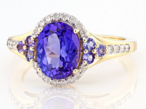 Pre-Owned Blue Tanzanite 14k Yellow Gold Ring 2.02ctw