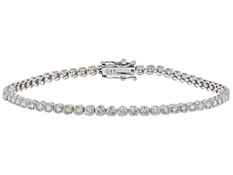 Pre-Owned 18ct Gold 7.98cts Diamond Bracelet