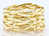 Pre-Owned 10K Yellow Gold Multi-Row Band Ring