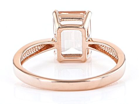Pre-Owned Pink Morganite 18K Rose Gold Over Sterling Silver Ring 1.92ctw