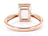 Pre-Owned Pink Morganite 18K Rose Gold Over Sterling Silver Ring  1.92ctw