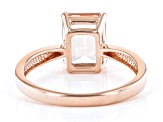 Pre-Owned Pink Morganite 18K Rose Gold Over Sterling Silver Ring 1.92ctw
