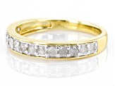 Pre-Owned White Diamond 10k Yellow Gold Band Ring 0.50ctw