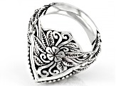 Pre-Owned Silver "Path Of Life" Watermark Ring