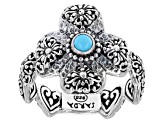 Pre-Owned Blue Sleeping Beauty Turquoise Silver Ring