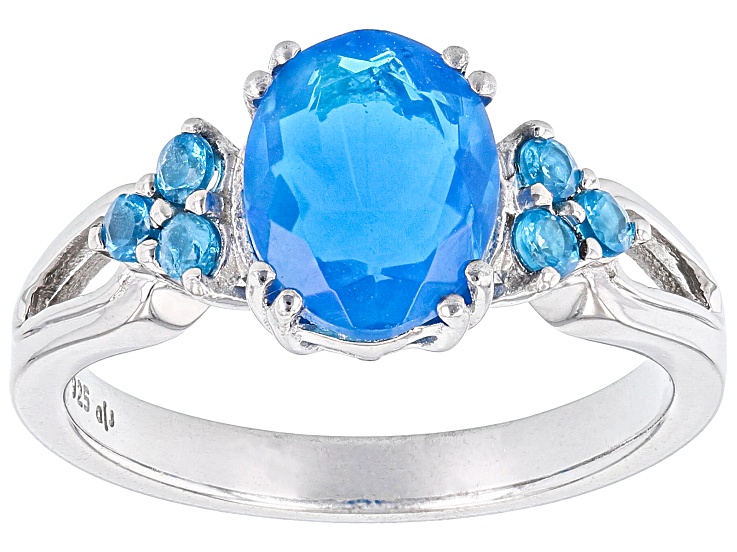 Pre-owned Ring In Blue