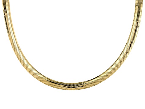 Pre-Owned Moda Al Massimo 18k Yellow Gold Over Bronze Necklace
