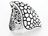 Pre-Owned Sterling Silver Watermark Ring