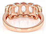 Pre-Owned Peach Cor-de-Rosa Morganite 10k Rose Gold Ring 1.65ctw