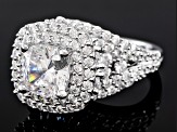Pre-Owned Cubic Zirconia Platineve Ring 11.10ctw