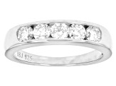 Pre-Owned Moissanite Platineve Ring .80ctw DEW.