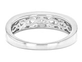 Pre-Owned Moissanite Platineve Ring .80ctw DEW.