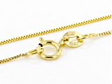 Pre-Owned 14K Yellow Gold 0.4MM Diamond-Cut Box Chain