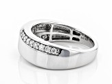 Pre-Owned Moissanite Platineve Mens Ring .40ctw DEW.