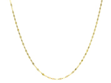 Picture of Pre-Owned 10K Yellow Gold Light Mirror Link Necklace 1.7mm