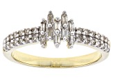 Pre-Owned White Diamond 10k Yellow Gold Band Ring 0.33ctw