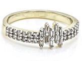 Pre-Owned White Diamond 10k Yellow Gold Band Ring 0.33ctw