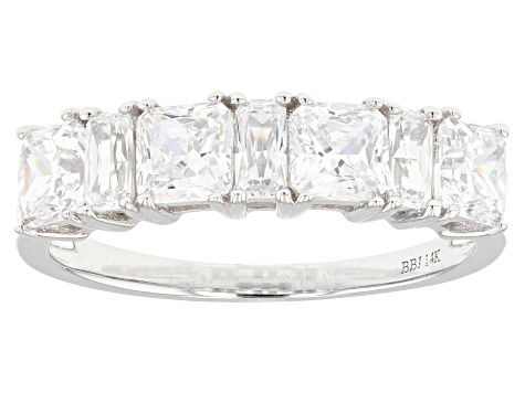 Pre-Owned White Cubic Zirconia 14k White Gold Ring 2.99ctw