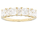 Pre-Owned White Cubic Zirconia 14k Yellow Gold Ring 2.99ctw
