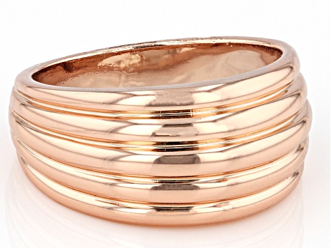 Pre-Owned Timna Jewelry Collection™ Copper Textured Dome Band Ring