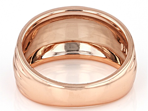 Pre-Owned Timna Jewelry Collection™ Copper Textured Dome Band Ring