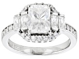 Pre-Owned Moissanite Platineve Ring 2.38ctw DEW.
