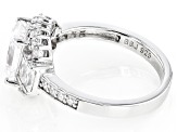 Pre-Owned Moissanite Platineve Ring 2.38ctw DEW.