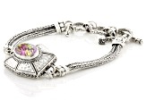 Pre-Owned British Tearose™ Quartz Sterling Silver Bracelet 4.70ct