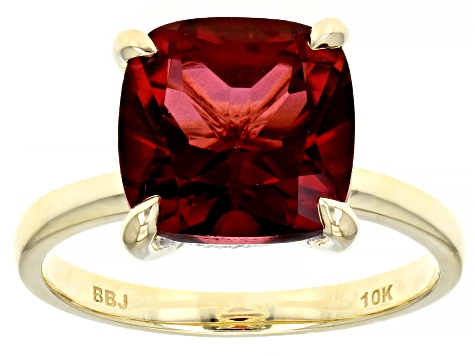 Pre-Owned Peony Topaz 10k Yellow Gold Ring 4.79ctw