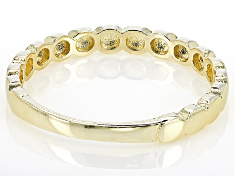 Pre-Owned 10K Yellow Gold Honey Comb Band Ring