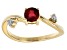 Pre-Owned Ruby 10K Yellow Gold Ring 0.74ctw