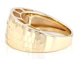 Pre-Owned 10K Yellow Gold 11mm Textured Ring