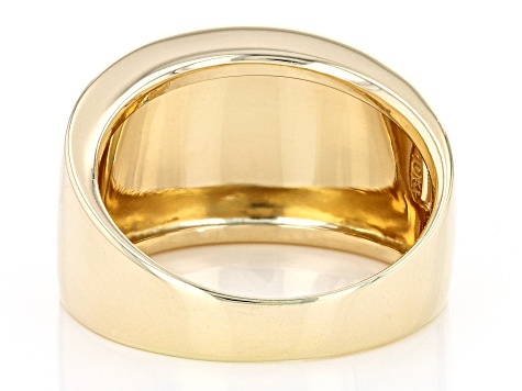 Pre-Owned 10K Yellow Gold High Polished Graduated Band Ring