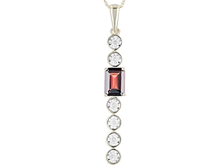 Jtv deals garnet necklace