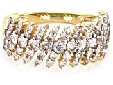 Pre-Owned Candlelight Diamonds™ 10k Yellow Gold Band Ring 1.50ctw