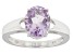 Pre-Owned Lavender Amethyst Rhodium Over Sterling Silver Solitaire Ring 2.00ct