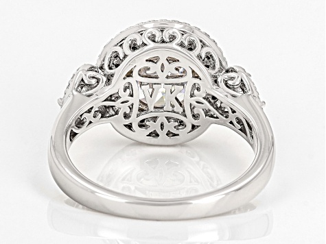 Pre-Owned White Cubic Zirconia Platineve Ring 6.84ctw