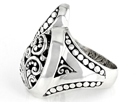 Pre-Owned Sterling Silver "Grace Unending" Ring