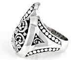 Pre-Owned Sterling Silver "Grace Unending" Ring