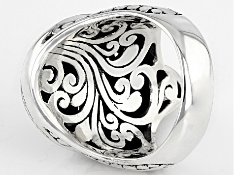 Pre-Owned Sterling Silver "Grace Unending" Ring