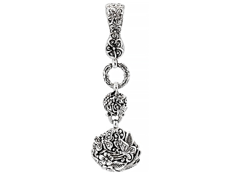 Pre-Owned Sterling Silver "Into the Wind" Enhancer Pendant