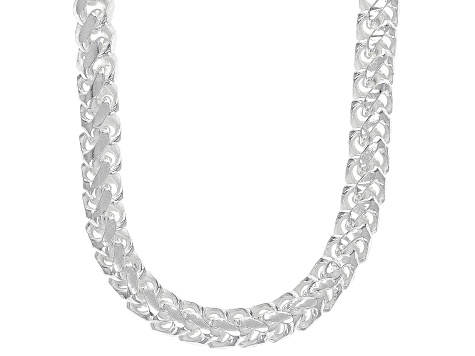Pre-Owned Sterling Silver 5.35mm Franco 20 Inch Chain