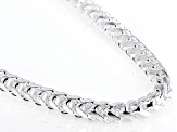 Pre-Owned Sterling Silver 5.35mm Franco 22 Inch Chain