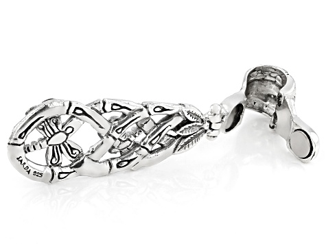 Pre-Owned Silver "Renewed Devotion" Dragonfly Enhancer Pendant