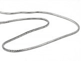 Pre-Owned Stainless Steel Snake 18" Necklace