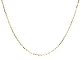 Pre-Owned 18k Yellow Gold Over Sterling Silver Paperclip Chain
