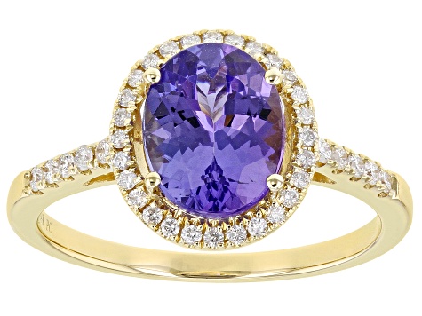 Pre-Owned Blue Tanzanite 14k Yellow Gold Ring 1.90ctw