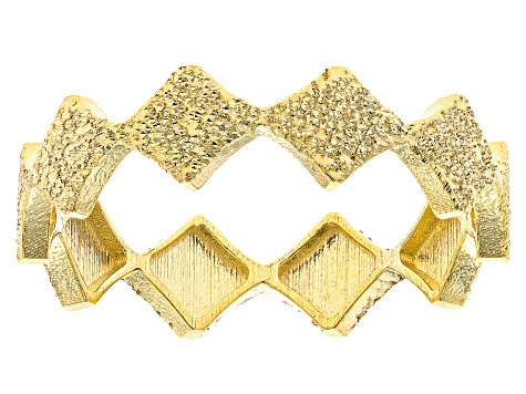 Pre-Owned 14K Yellow Gold Marquise Satin Finish Band Ring